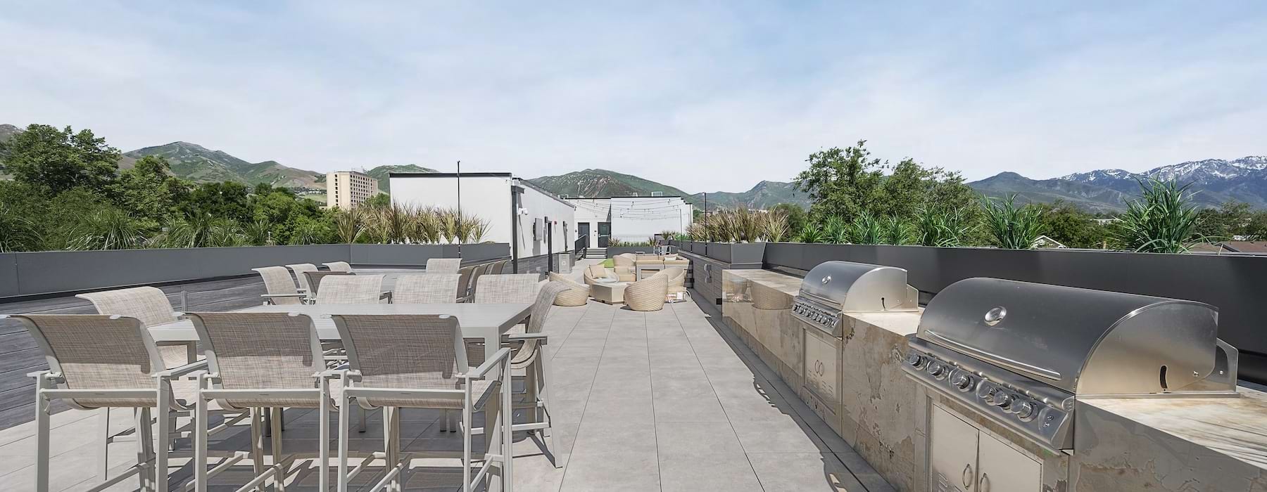 Montaire on 7th The U Student Housing Westminster Rooftop Lounge